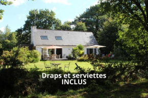 QUEHAN - Grand jardin 5000m2, Wifi - C32